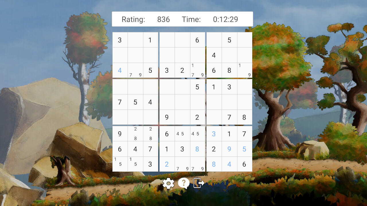 Screenshot 1 of Nilai Sudoku 