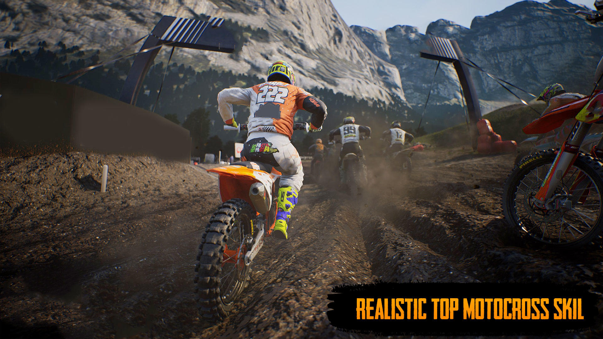 Screenshot of Motocross Stunt Bike Racing 3d