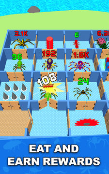 Monster Insect Attack Puzzle Game Screenshot