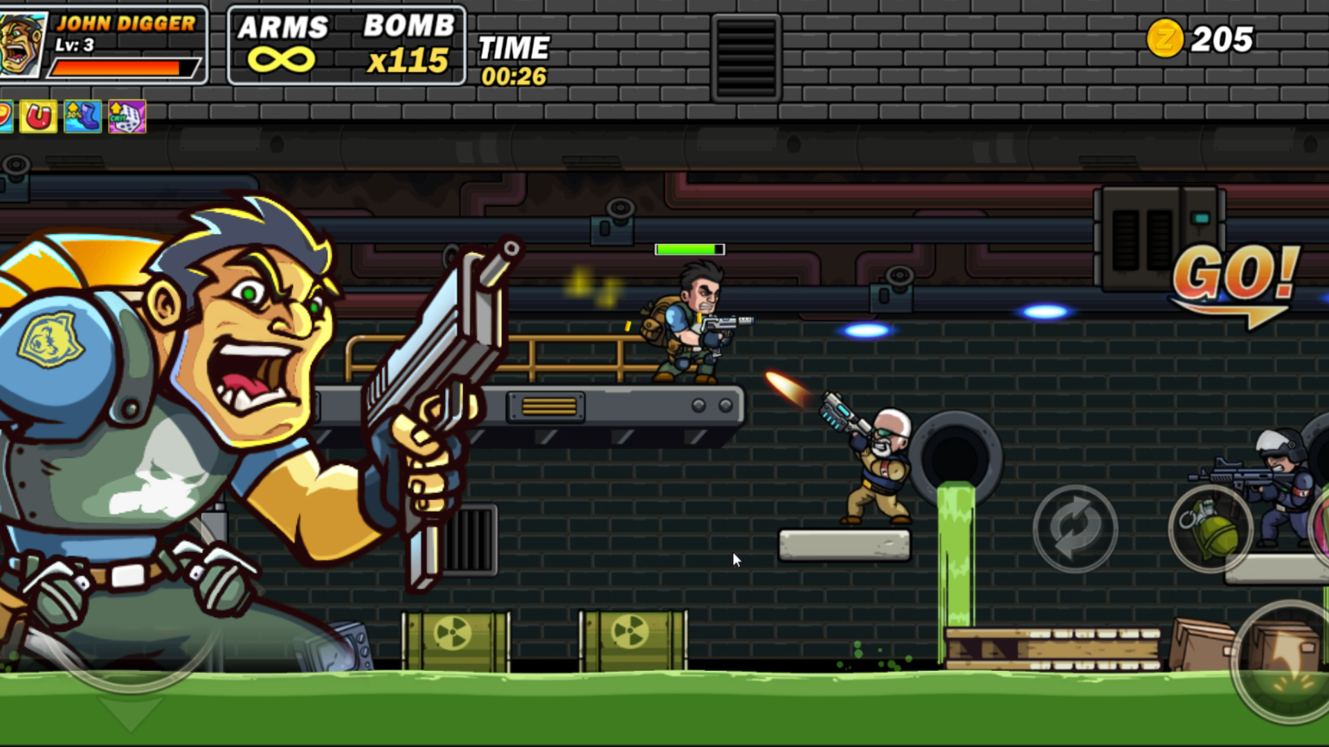 Commando 2 OPS Game Screenshot