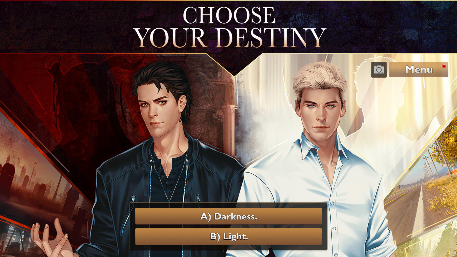 Is It Love? FallenRoad - story Game Screenshot