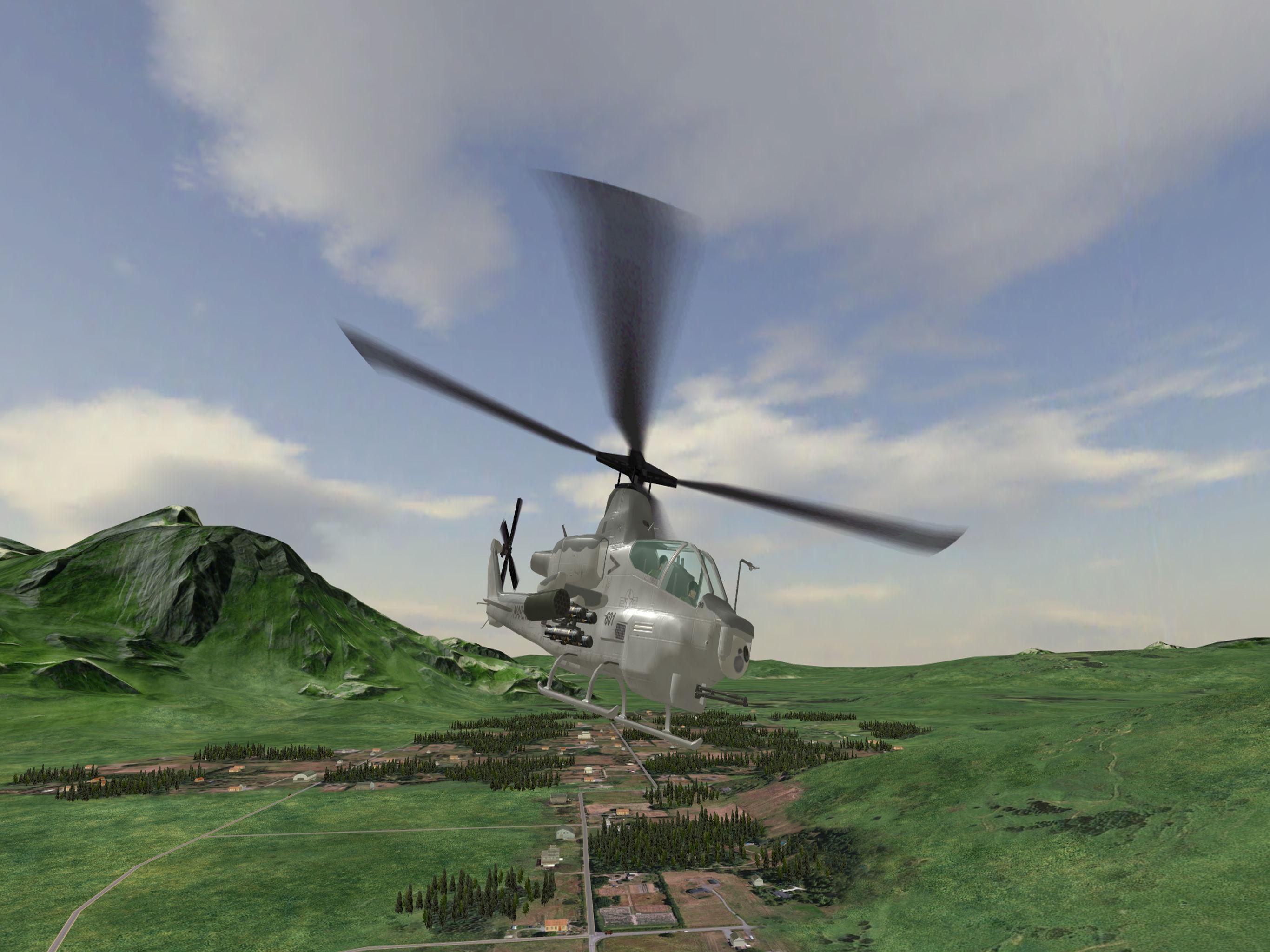 AH-1 Viper Cobra Ops - helicopter flight simulator Game Screenshot