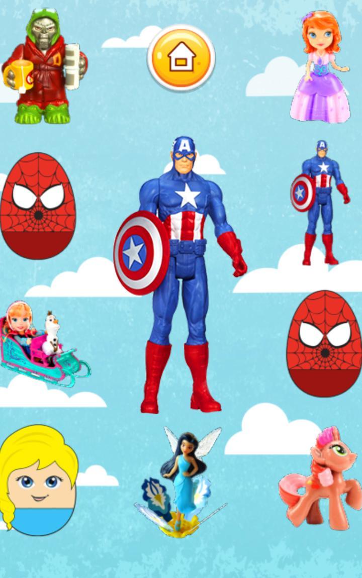 Captura de Tela do Jogo Surprise Eggs Pack 1