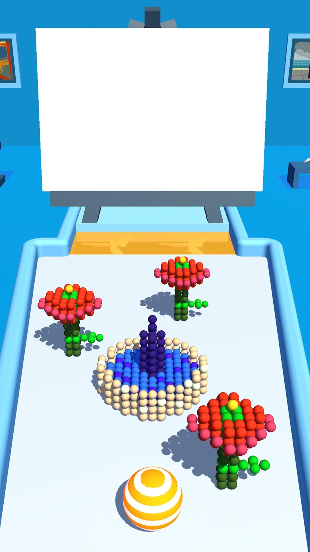 Art Ball 3D: Canvas Puzzle Game Screenshot