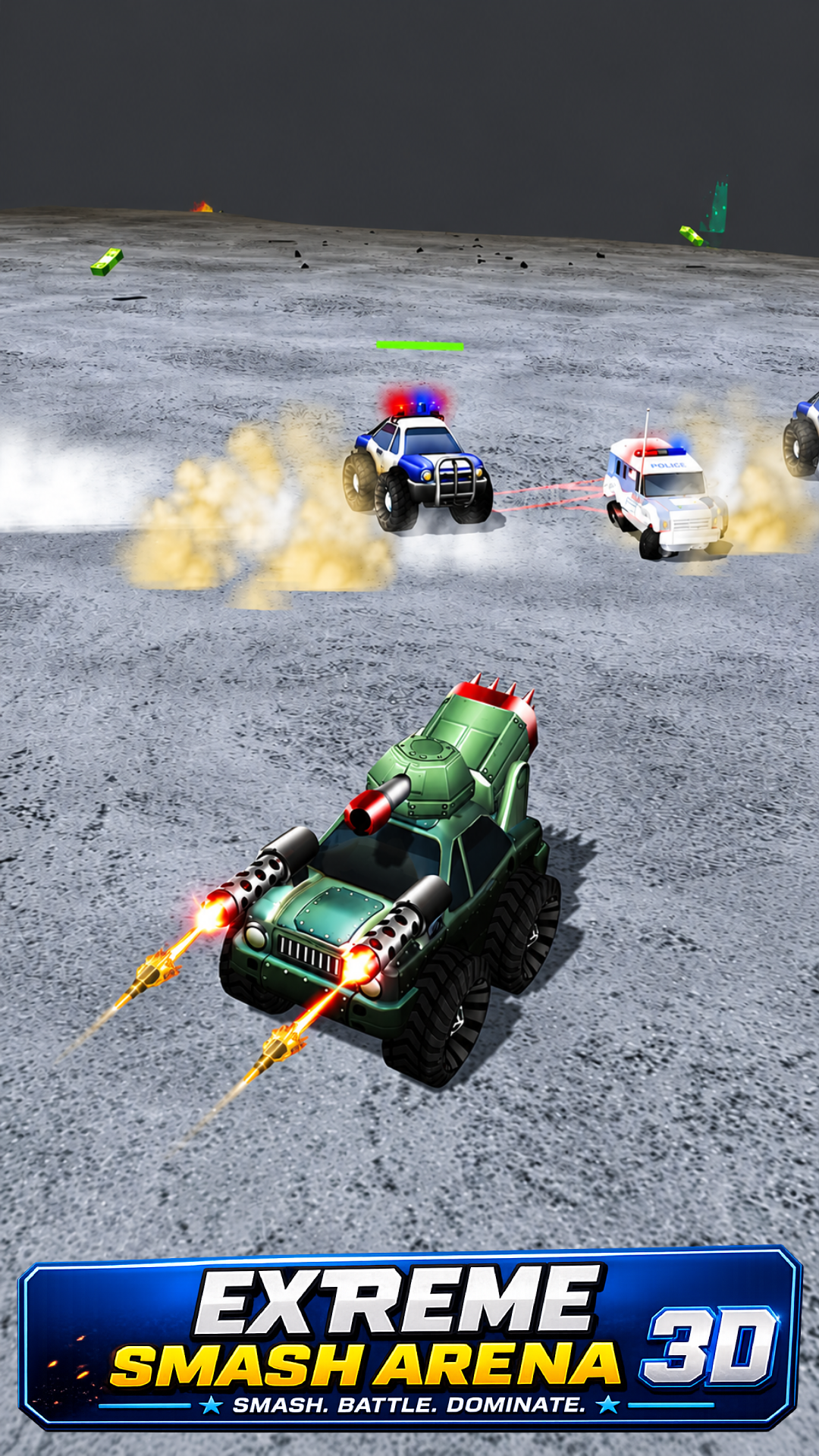 Police Smash Arena 3D Game Screenshot