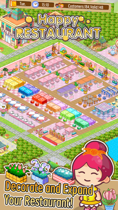 Happy Restaurant Sim Game Screenshot