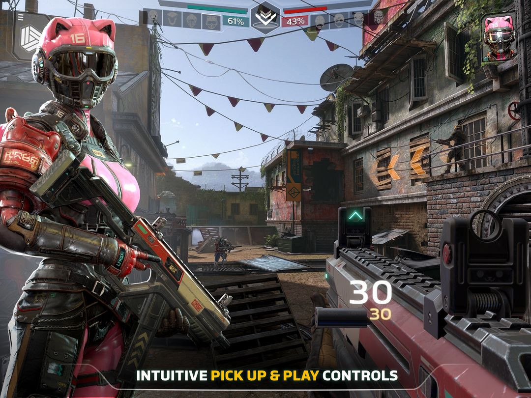 Screenshot of Modern Combat Versus: FPS game