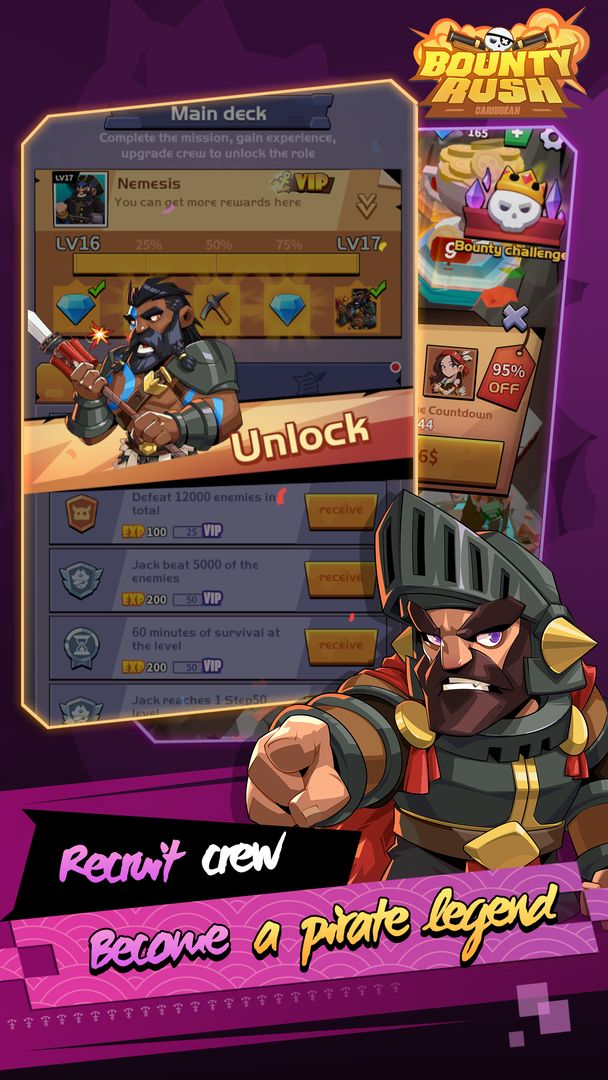 Screenshot of Bounty Rush: plunder pirates