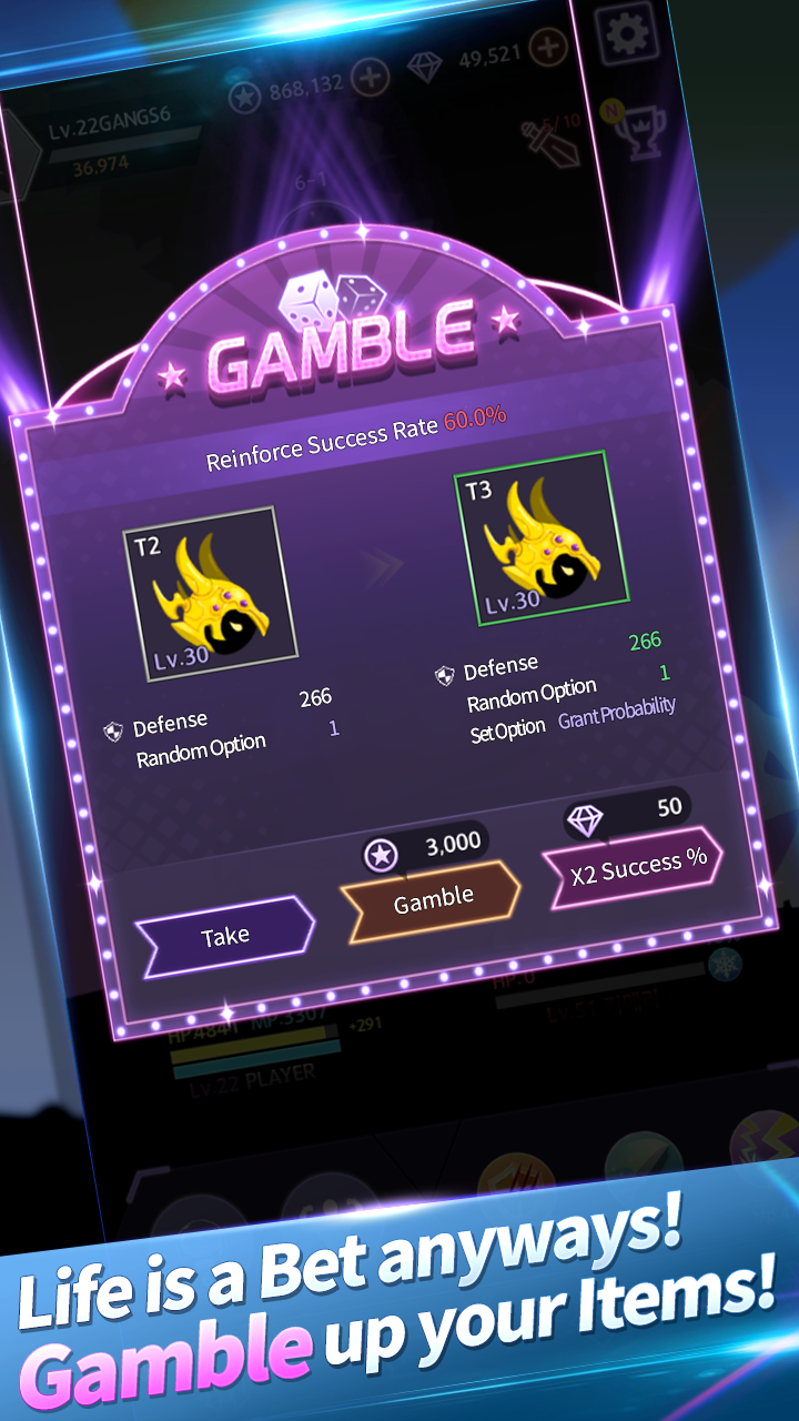 Скриншот игры Shadow Hero - Idle Fighter