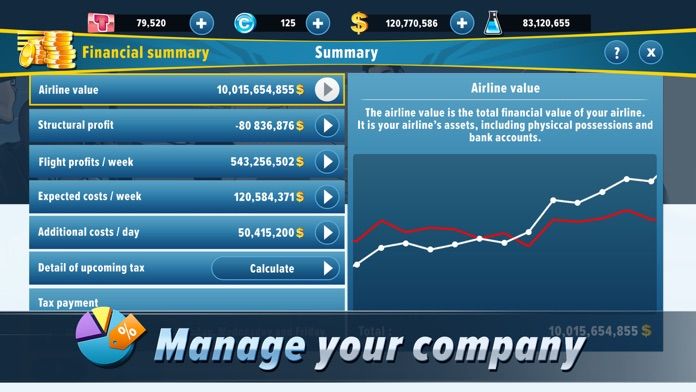Airlines Manager : Tycoon 2020 screenshot game