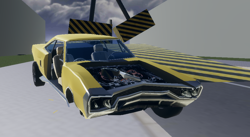 Crash Car Driving 2023 Game Screenshot
