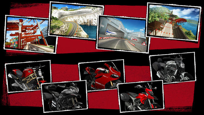Captura de Tela do Jogo Ducati Challenge