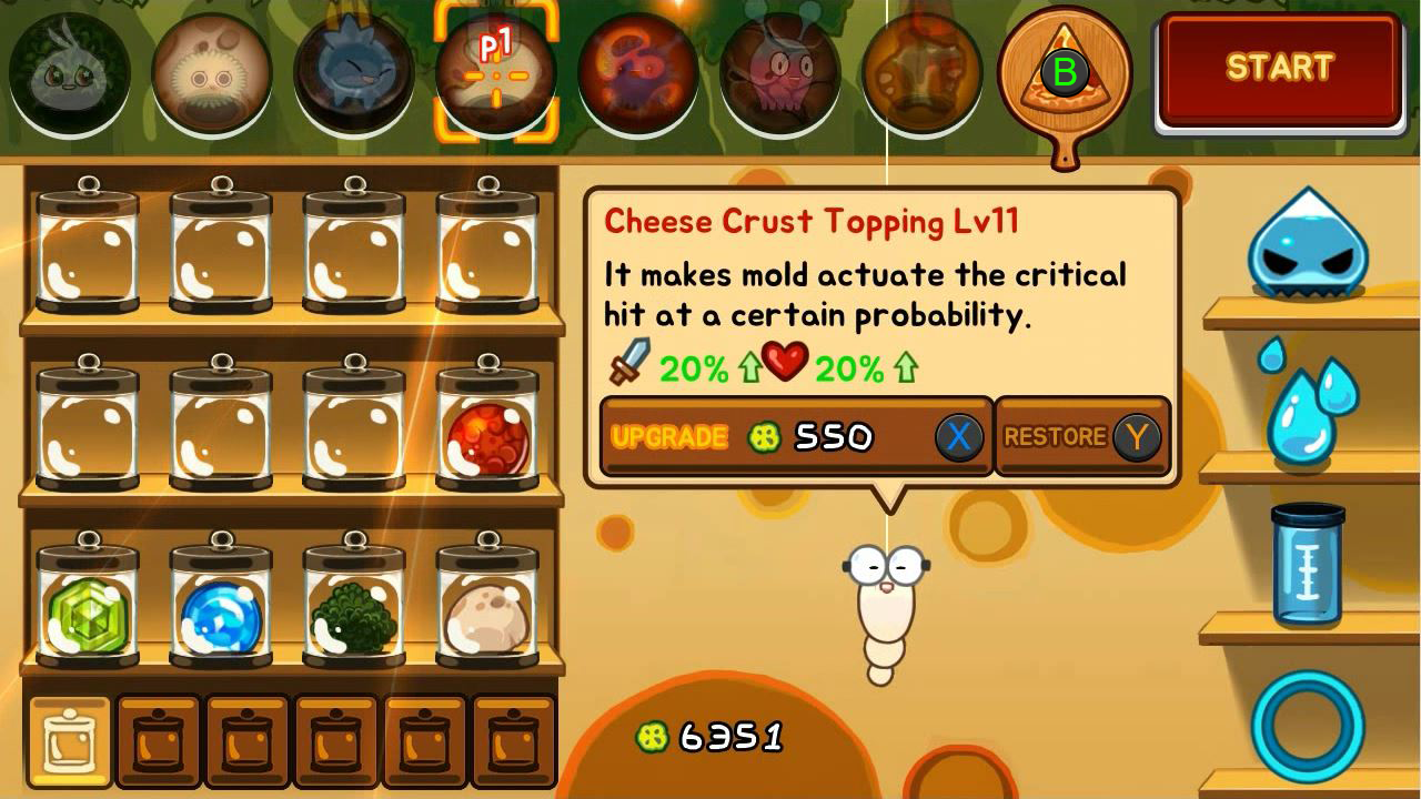 Cuplikan Layar Game Mold on Pizza 🍕