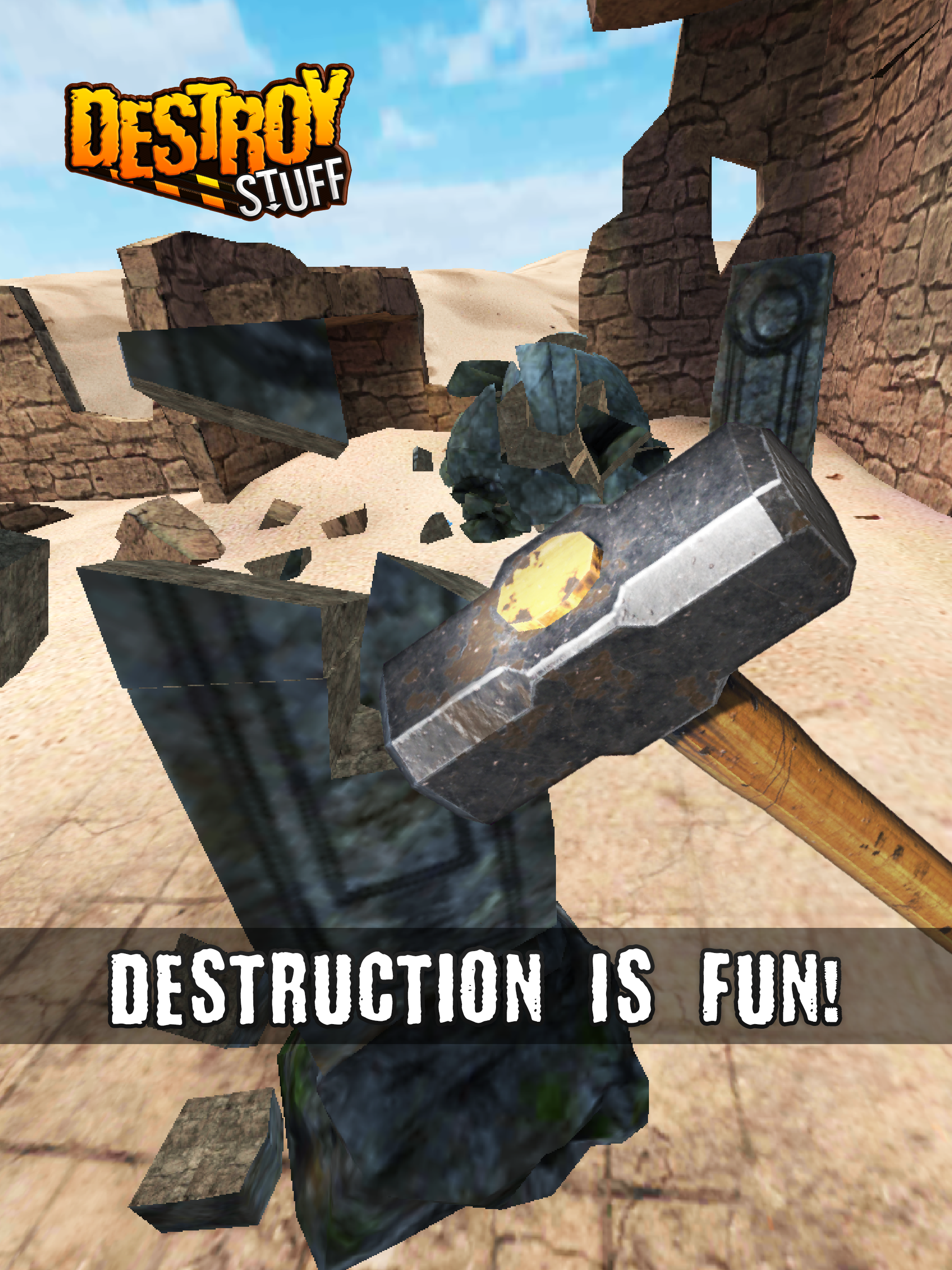 Destroy Stuff Game Screenshot