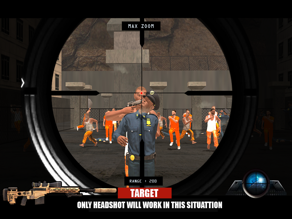 Prison Sniper Survival Hero - FPS Shooter Game Screenshot