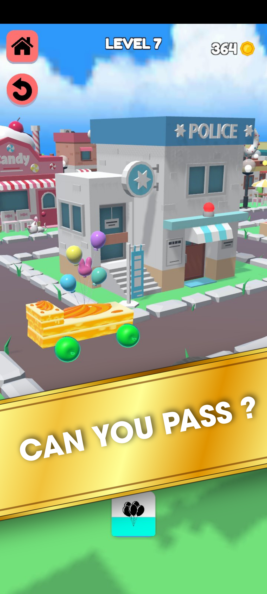 Cake Stunt 3D Game Screenshot