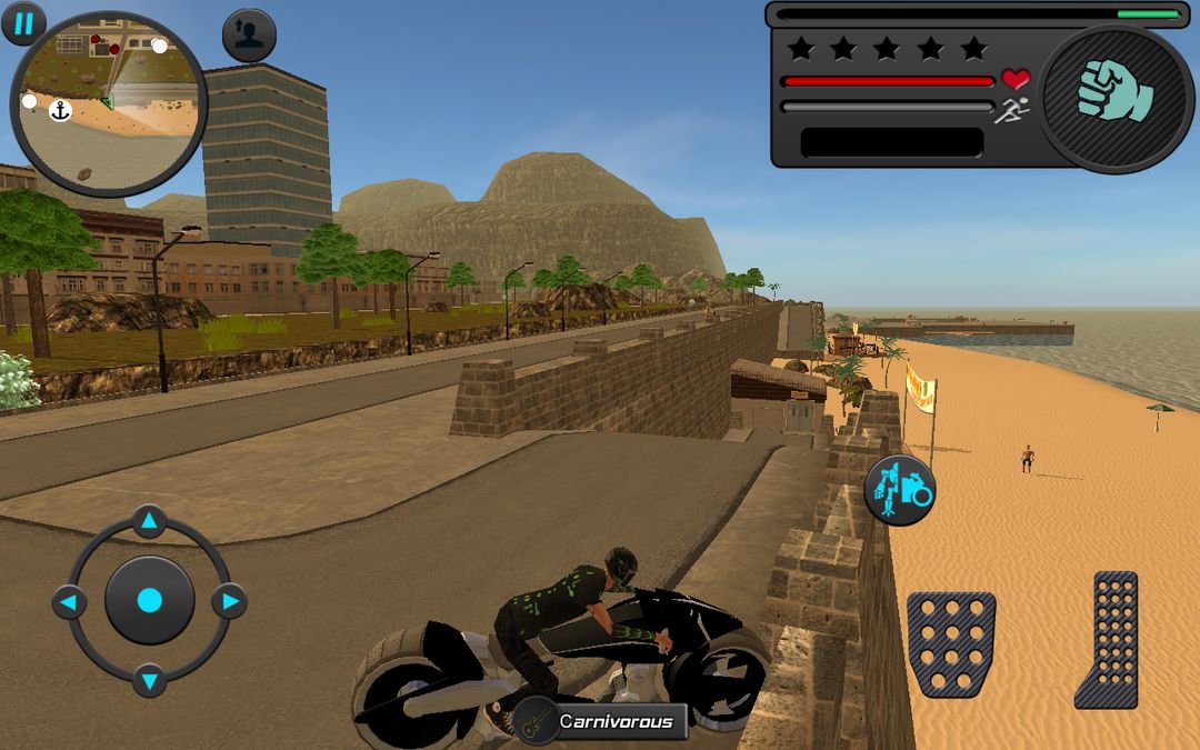 Screenshot of Robot Moto Revenge