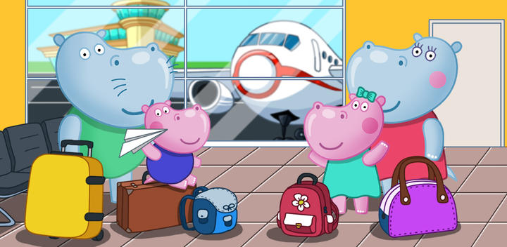Banner of Hippo: Airport Profession Game 1.9.9