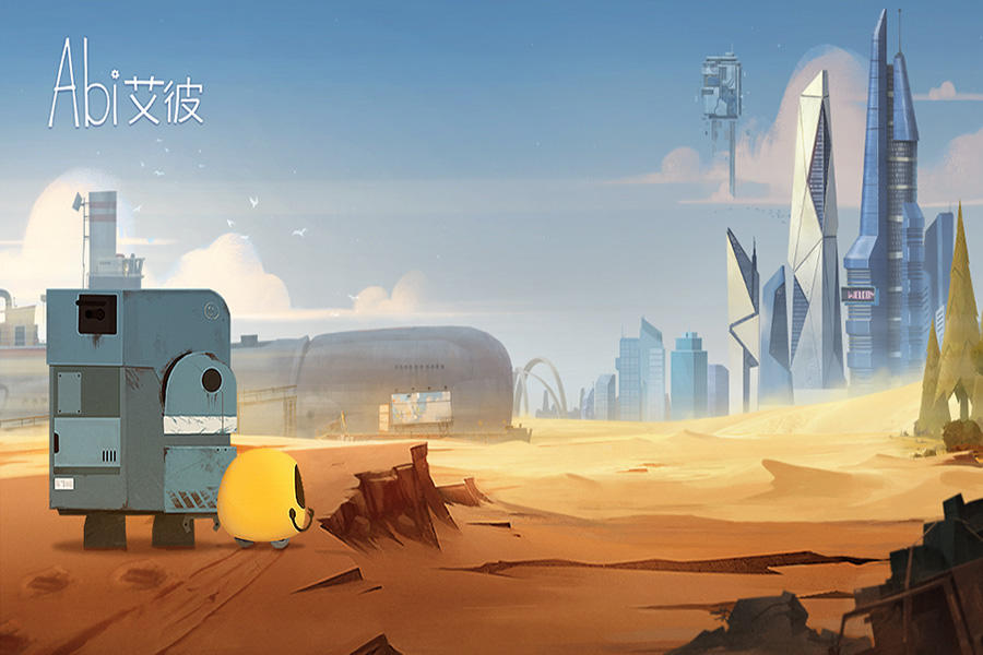 Screenshot of the video of Abi: A Robot's Tale