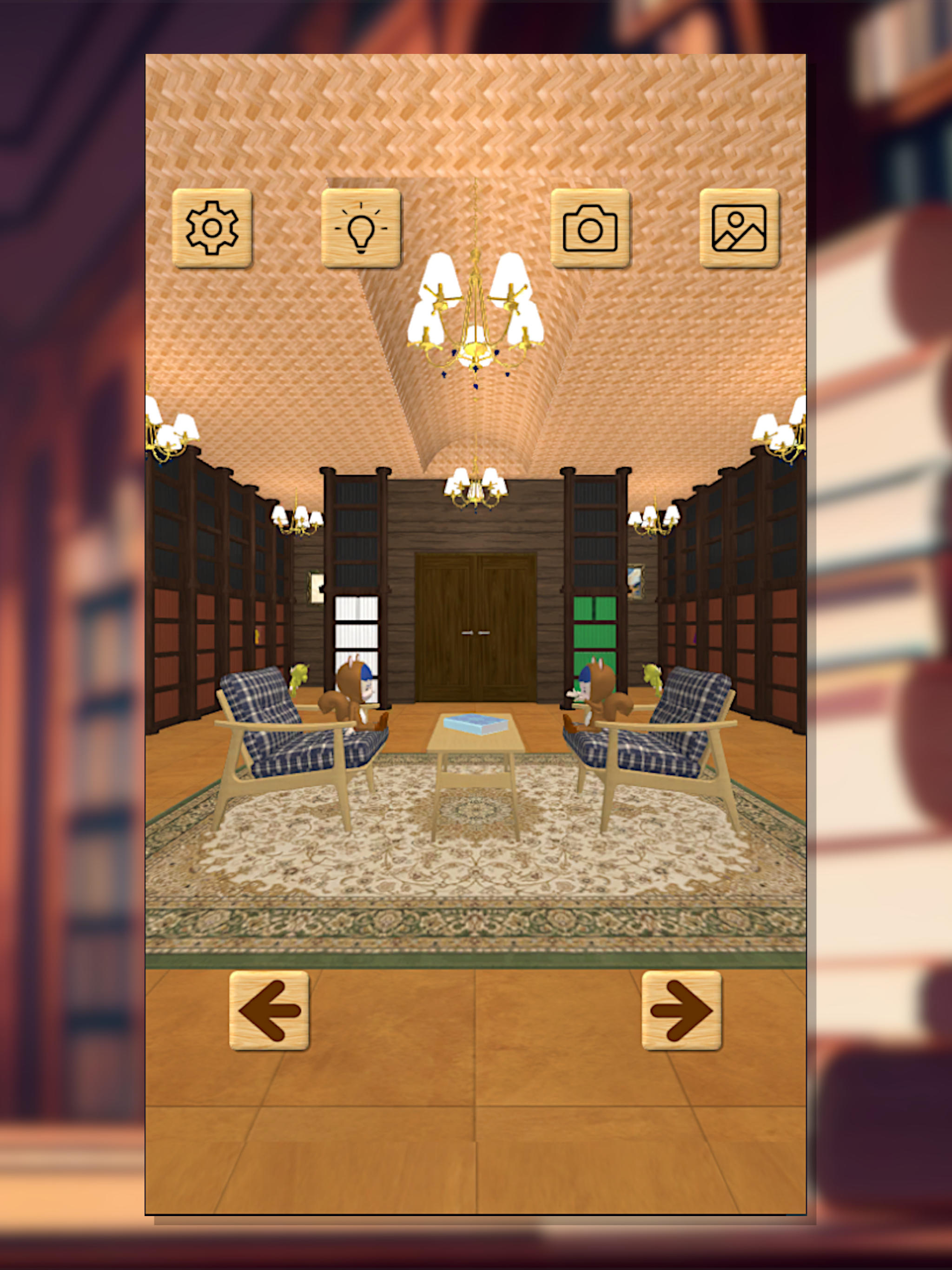EscapeGame ForestLibrary Game Screenshot