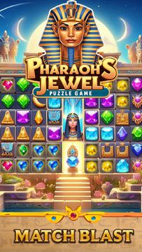 Pharaoh's Jewel Puzzle Game Game Screenshot