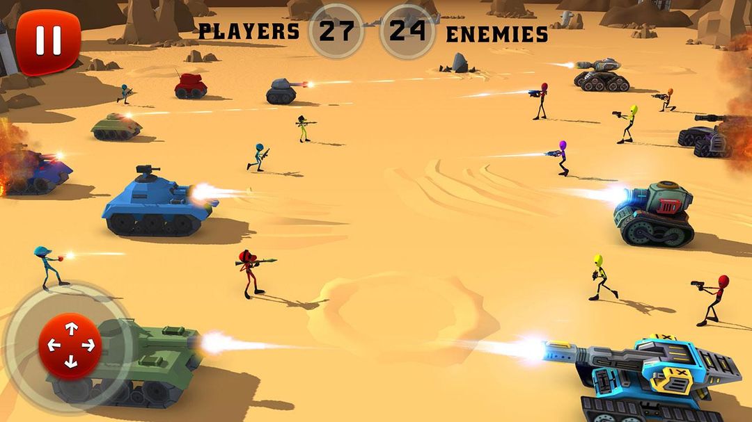 Screenshot of Creepy Aliens Battle Simulator 3D