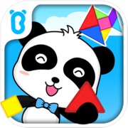bébé panda tangram