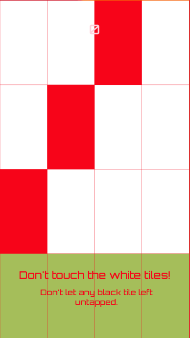 Charlie Puth Piano Tiles Game Screenshot