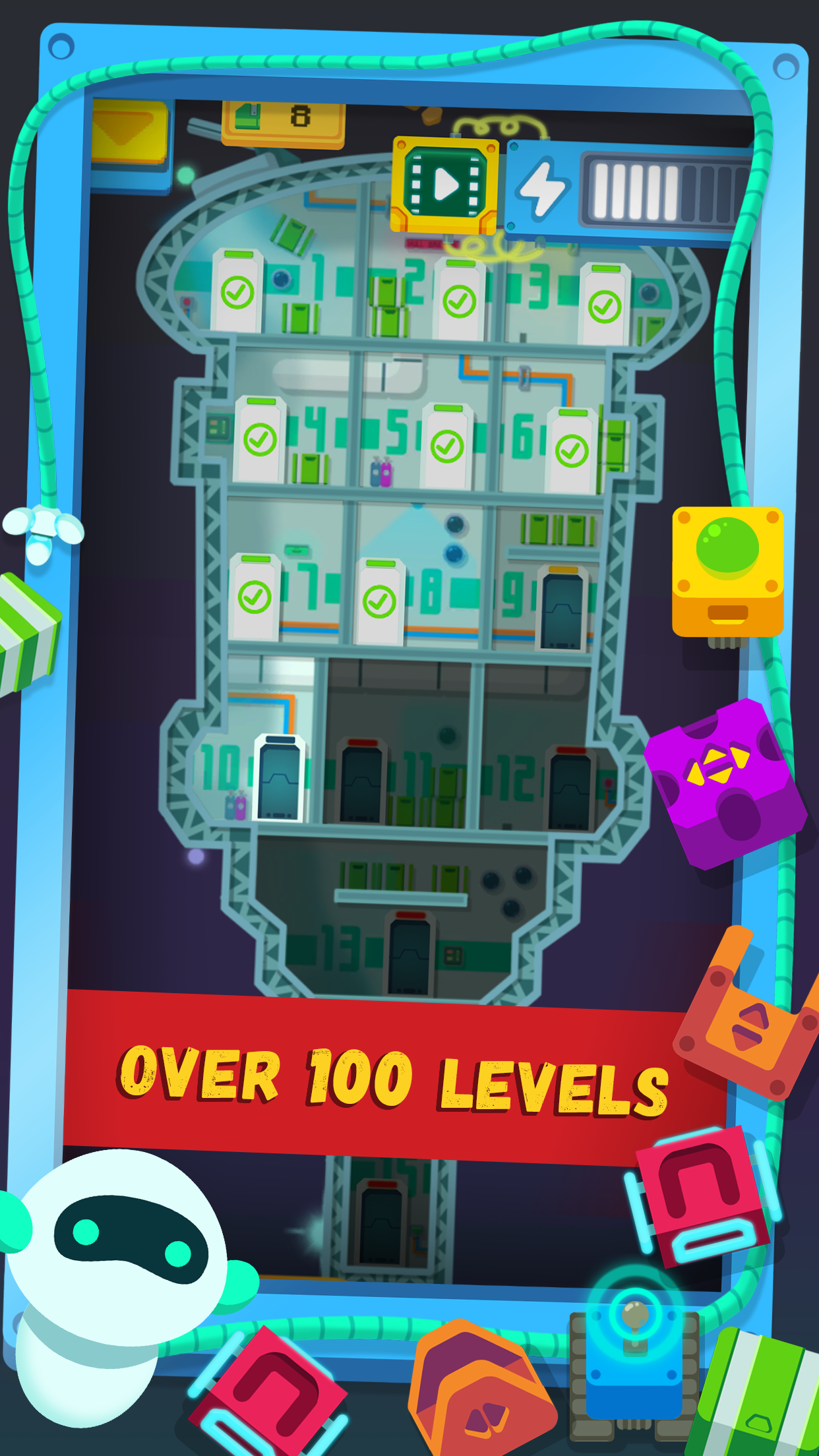 Cuplikan Layar Game HandyBot HD