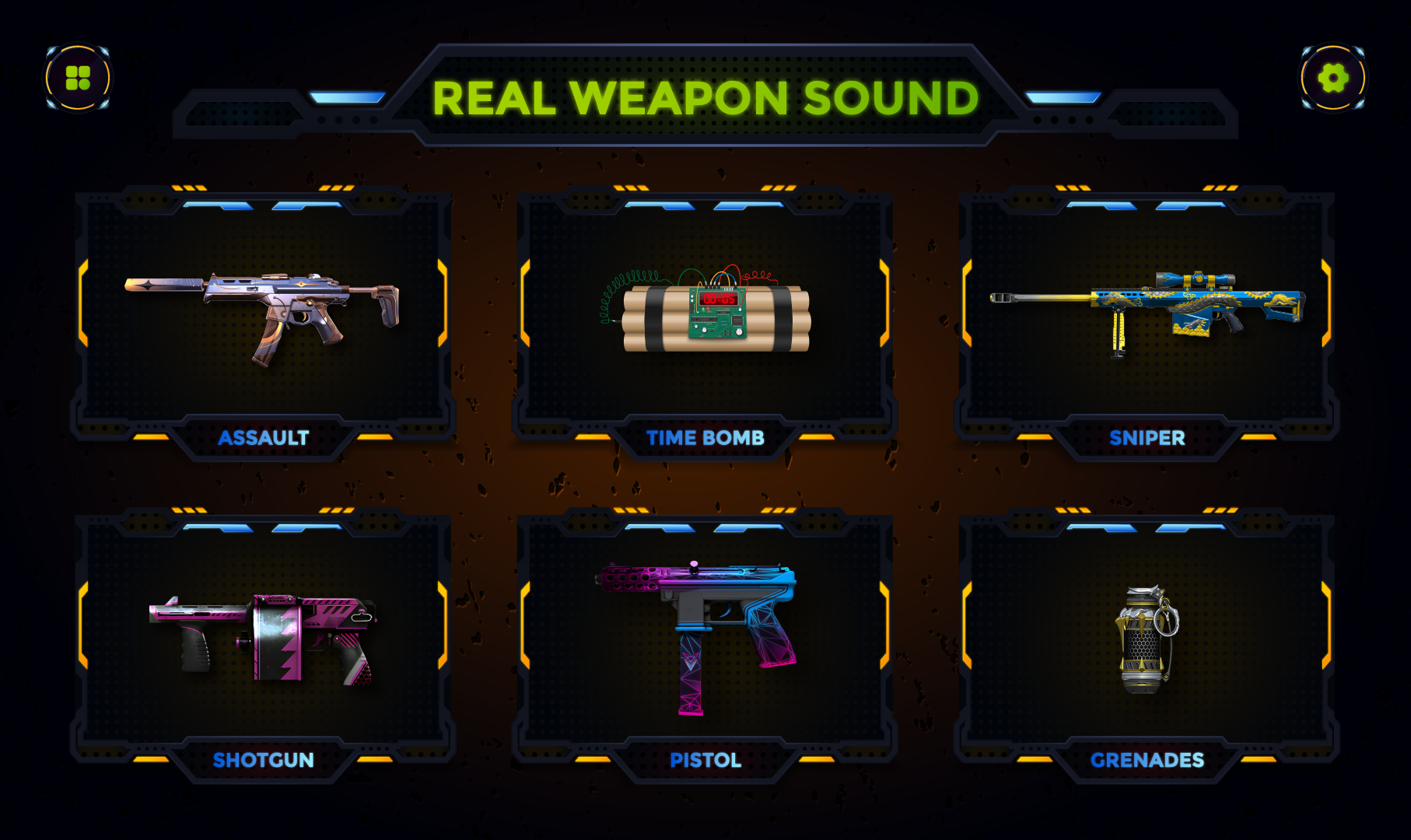 Gun Shot Sounds: Gun Simulatorのキャプチャ