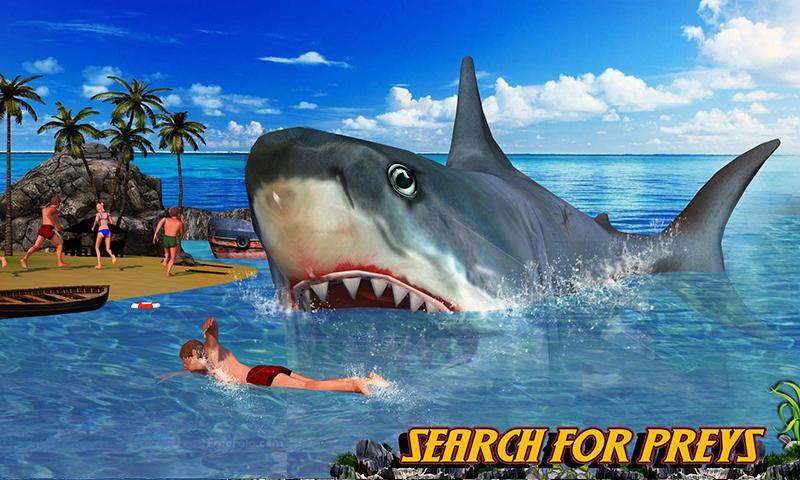 Cuplikan Layar Game Shark.io