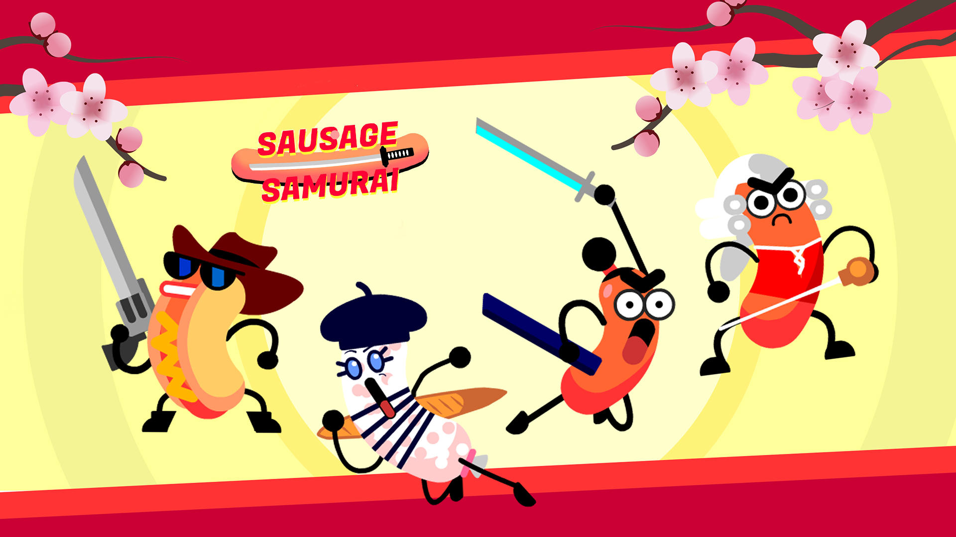 Banner of Sausage Samurai 