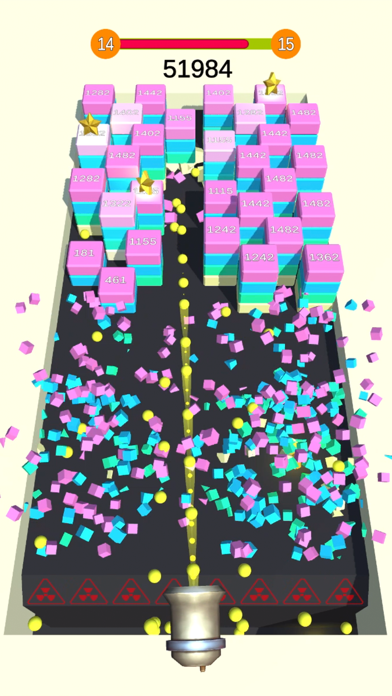 Nonstop Balls 3D Game Screenshot