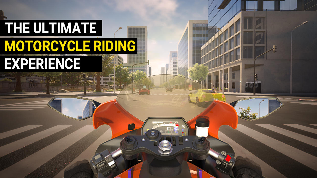 Speed Moto Dash:Real Simulator Game Screenshot