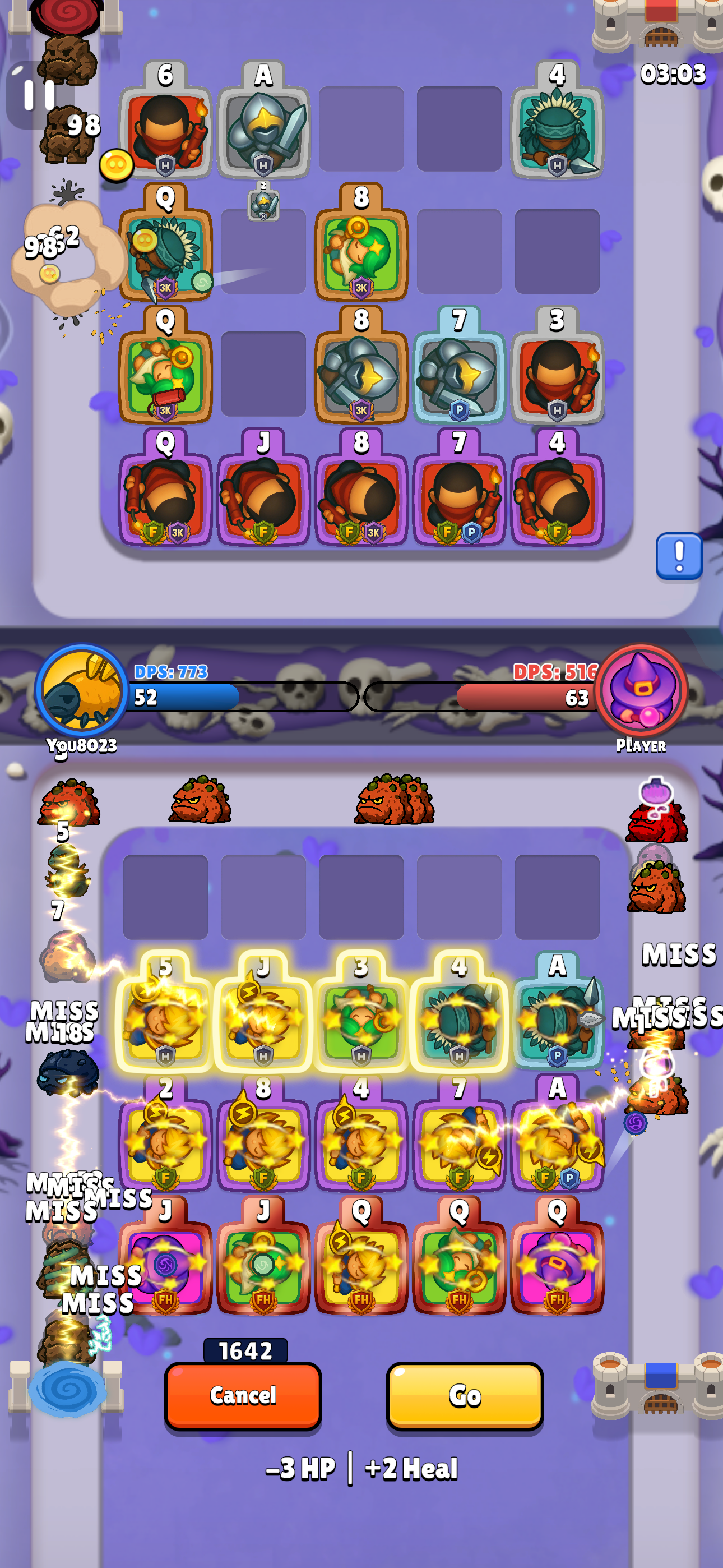 Hand of Heroes Game Screenshot