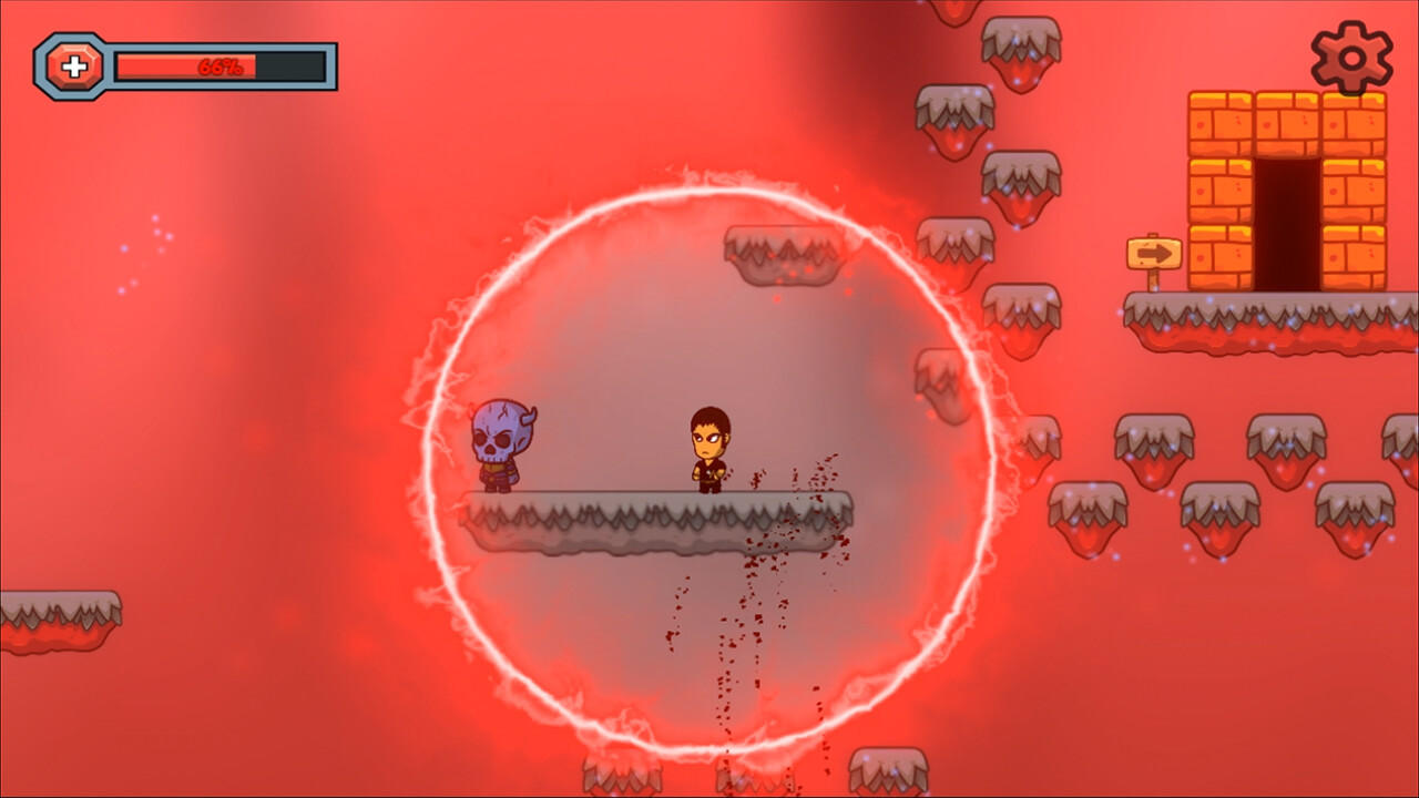 Cross the Hell master 게임 스크린샷