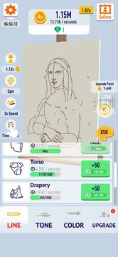 Idle Drawing Game Screenshot