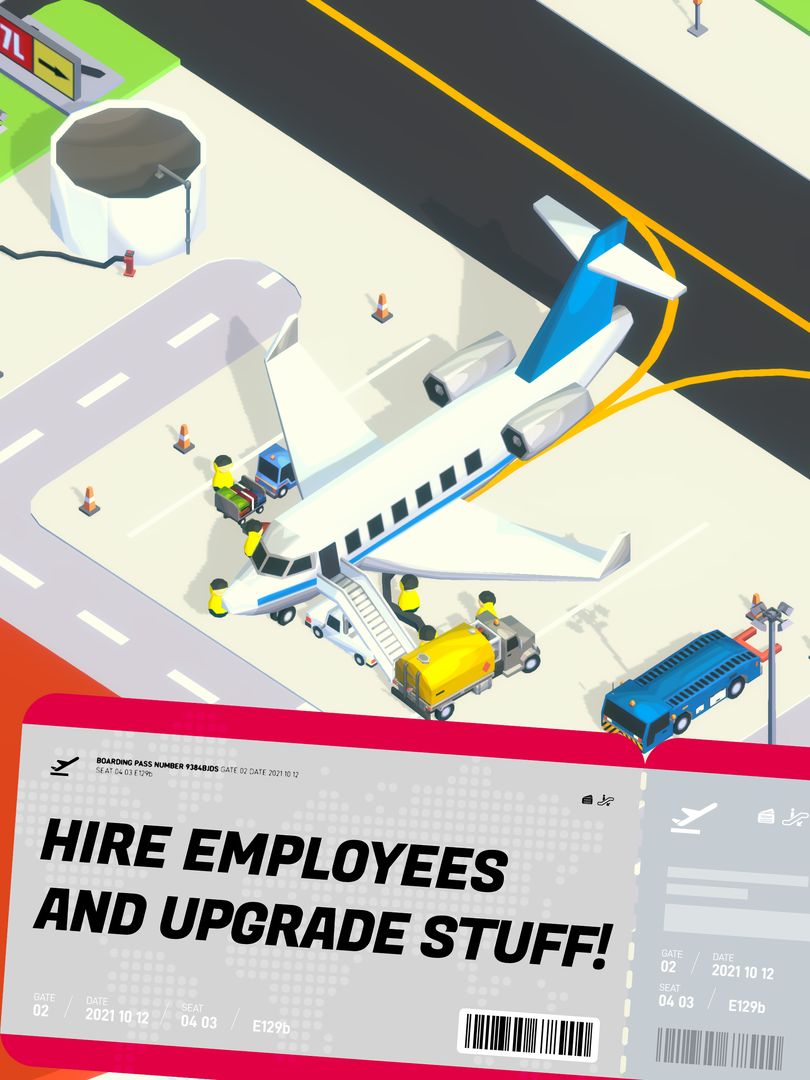 Screenshot of Airport Inc. Idle Tycoon Game