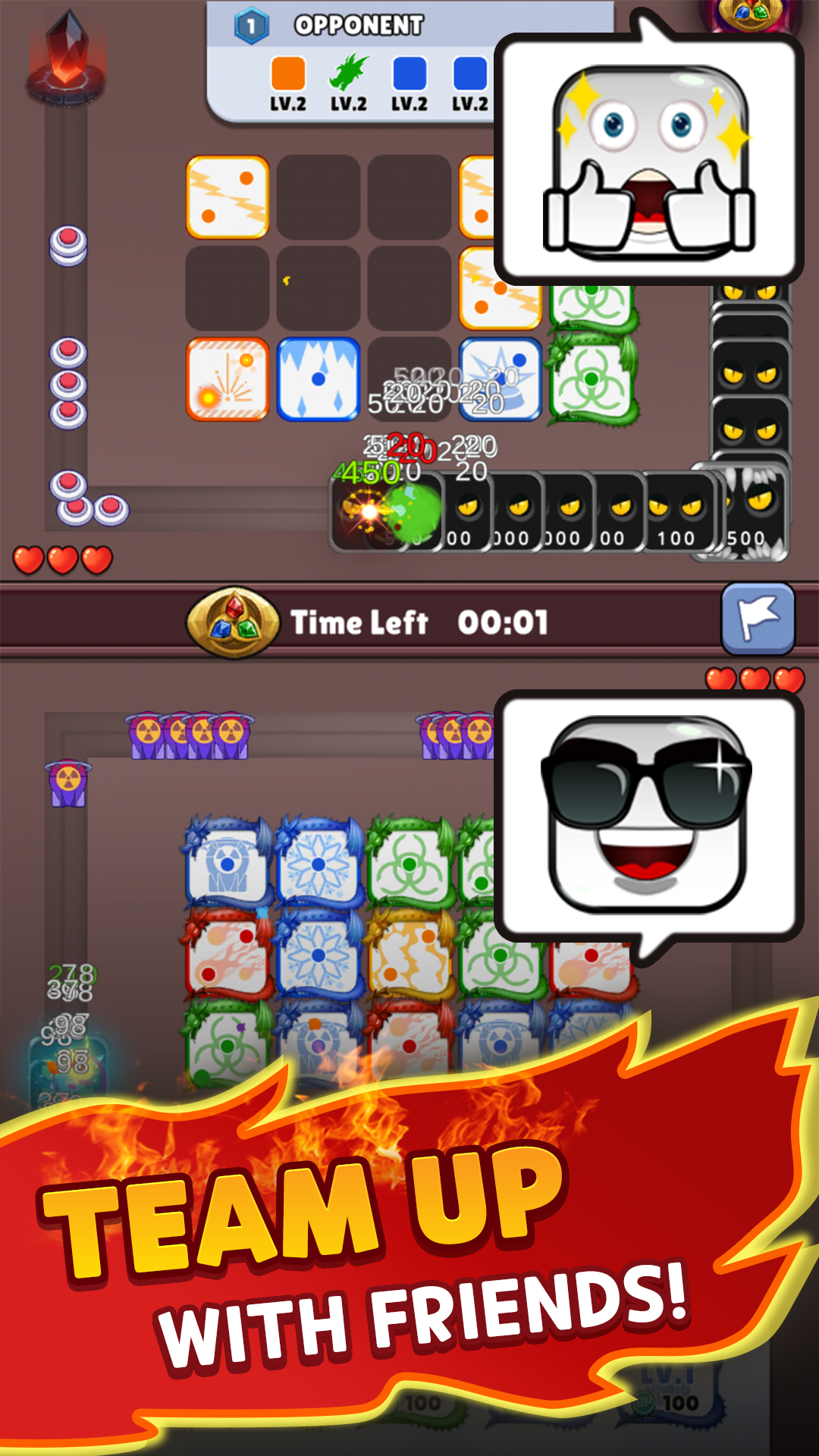 Screenshot of Dice Defense : Random Battle Arena