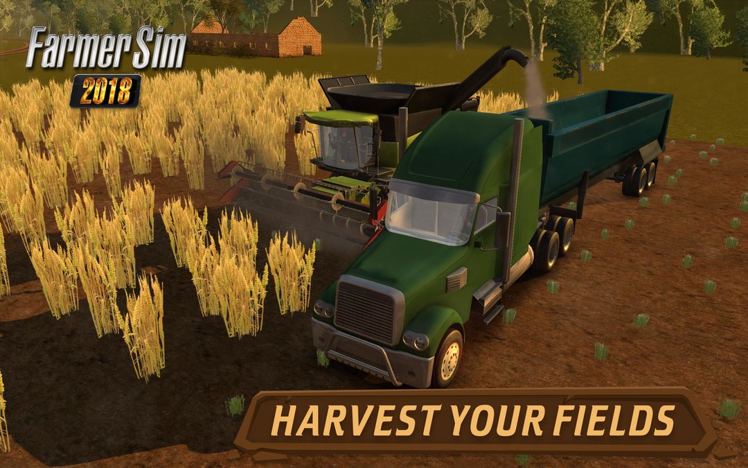 Farmer Sim 2018 게임 스크린 샷