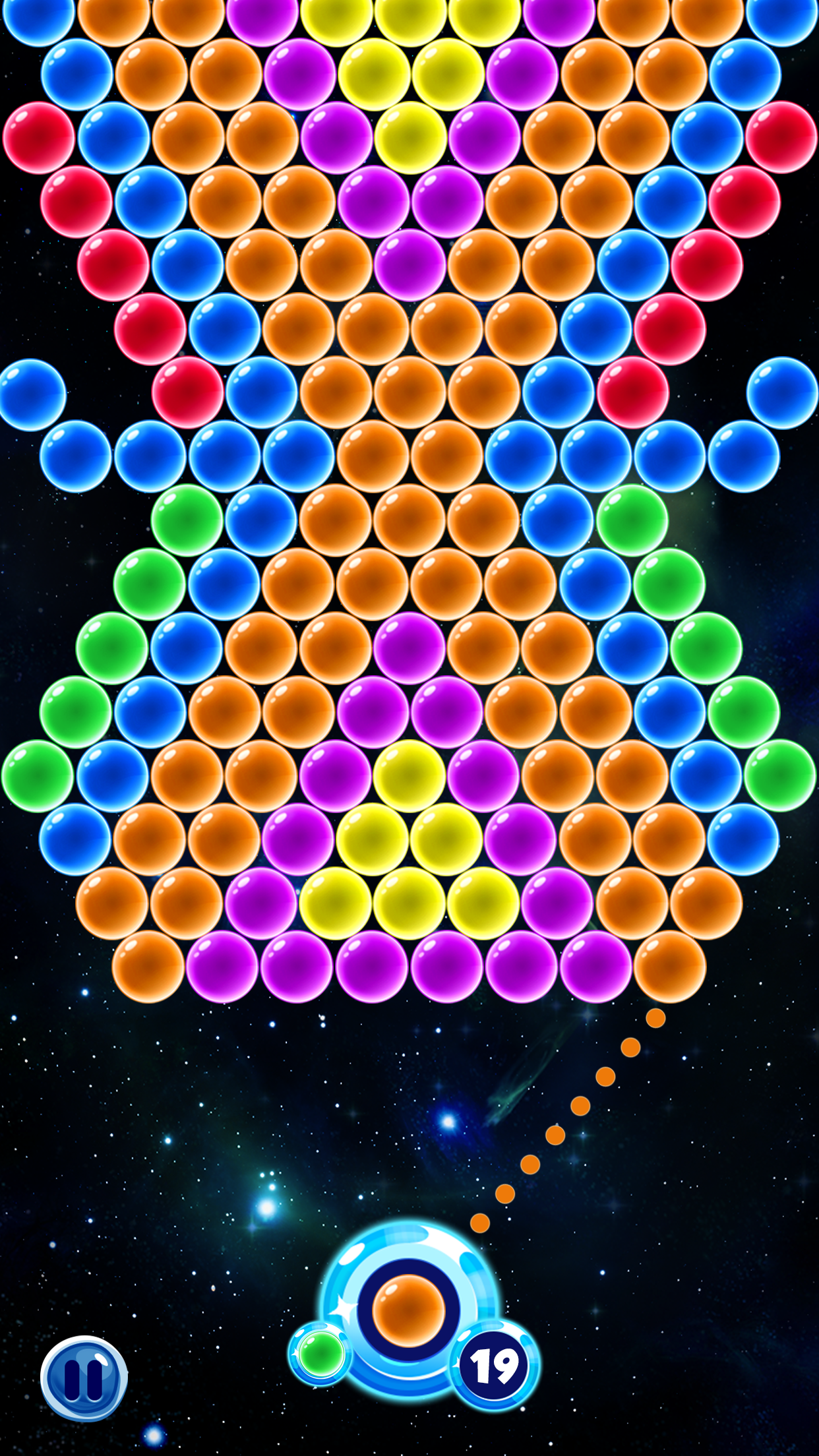 Bubble Solar Shooter 게임 스크린샷