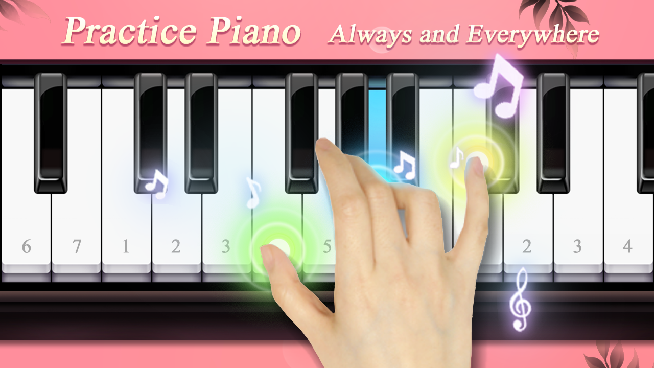 Piano Master Pink: Keyboards Game Screenshot