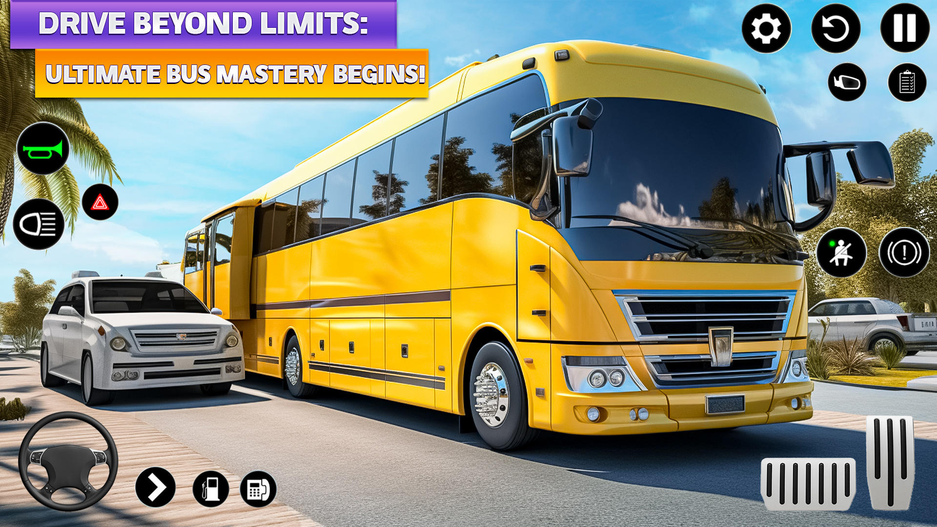 Ultimate Bus Driving Simulator Game Screenshot