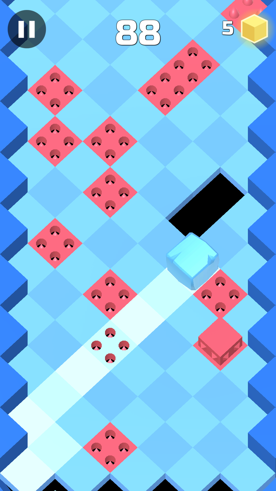 方块跑酷 Game Screenshot