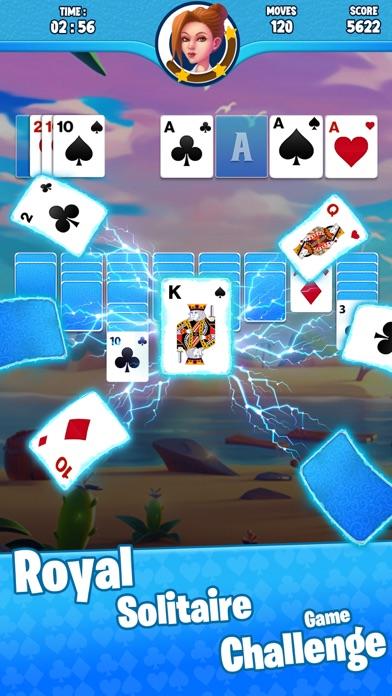 Royal Solitaire Card Game Game Screenshot