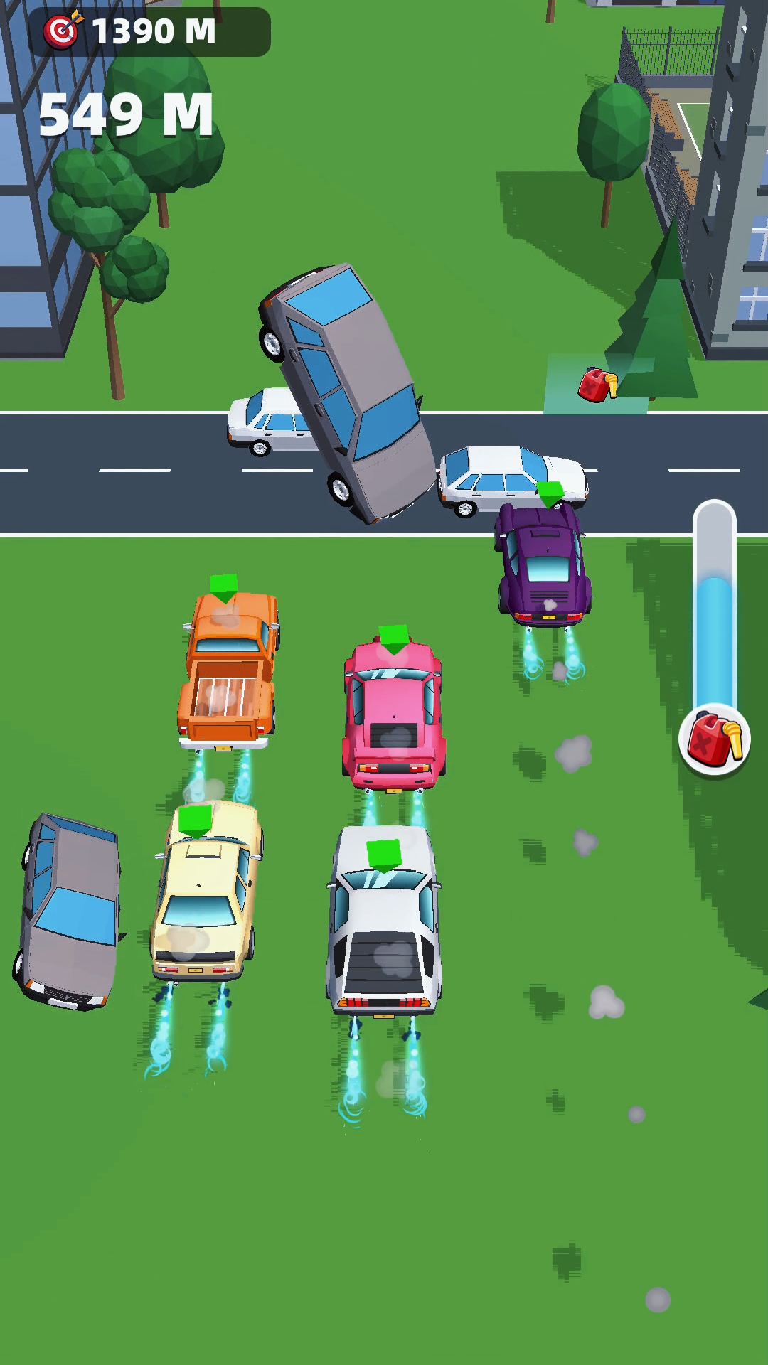 Скриншот игры Fleet Crossy 3D