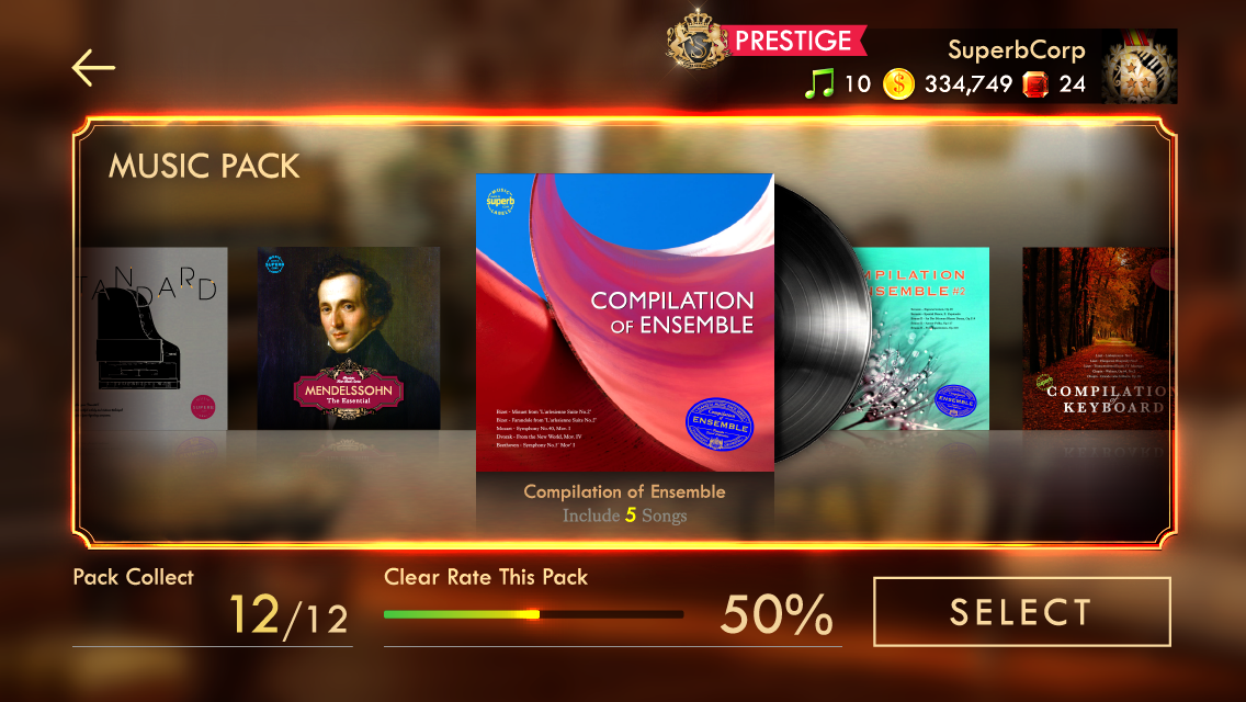 Pianista Game Screenshot