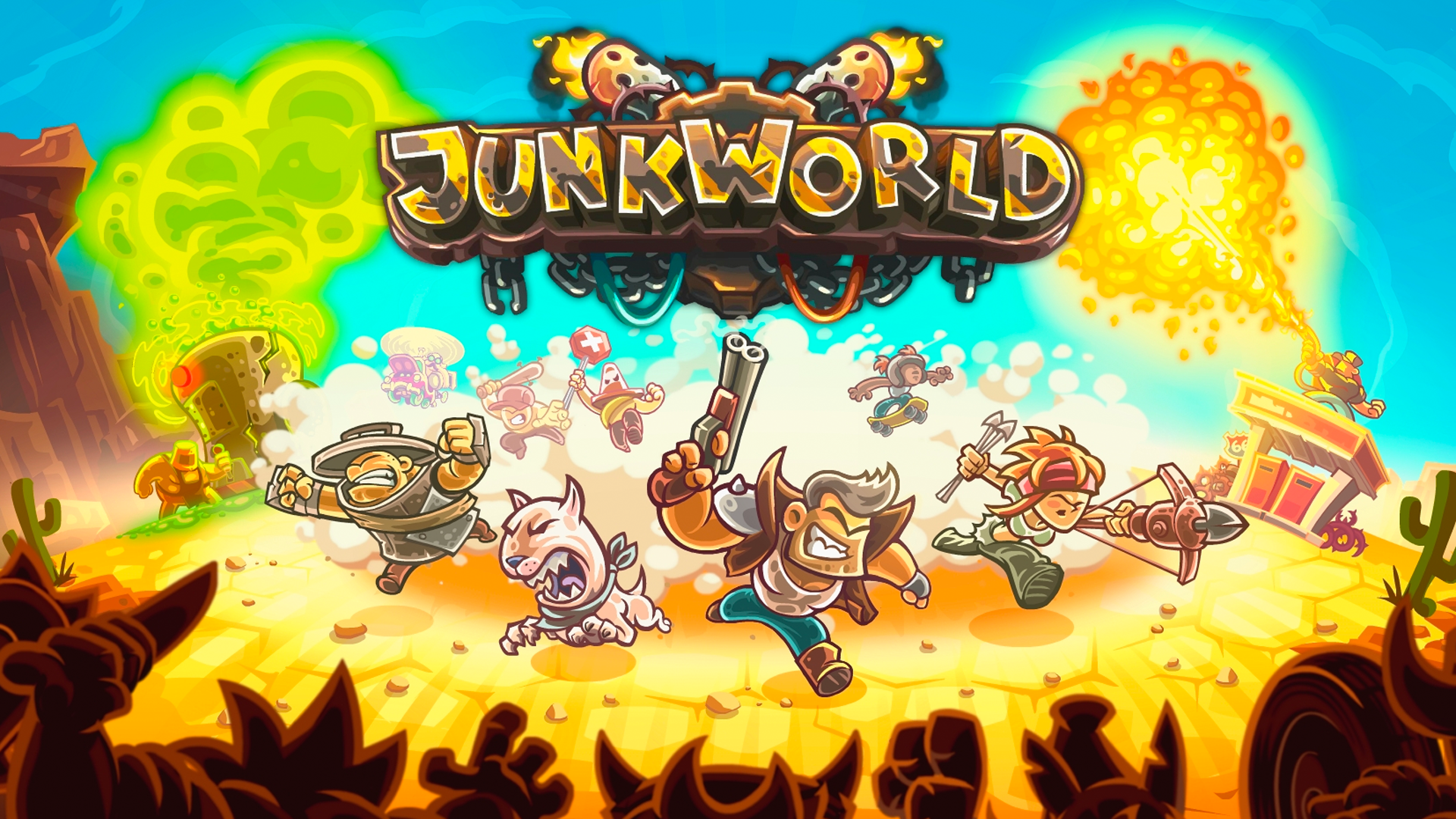 Banner of Junkworld - Game Pertahanan Menara 1.1.6