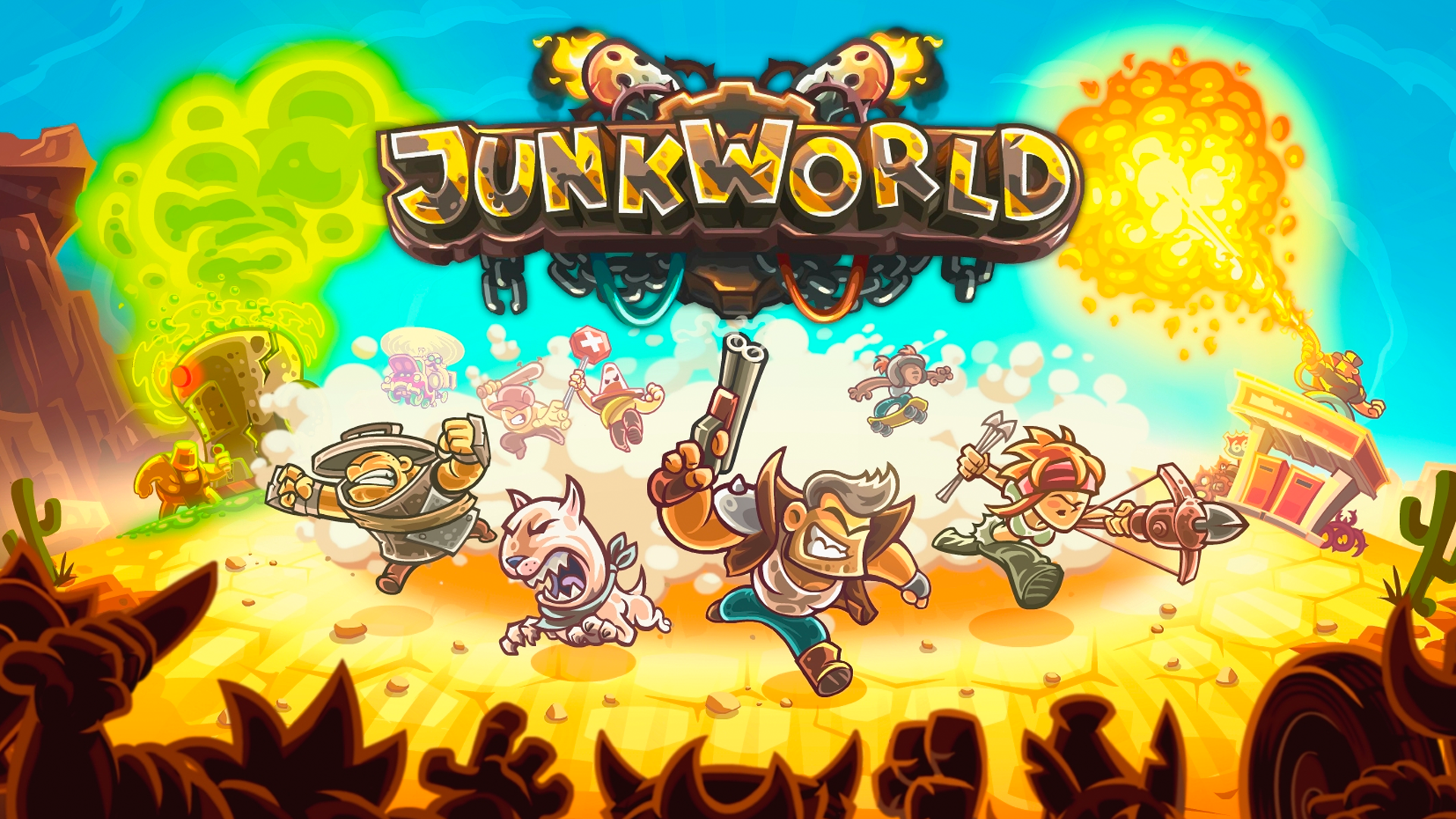 Banner of Junkworld - Tower Defense Game 