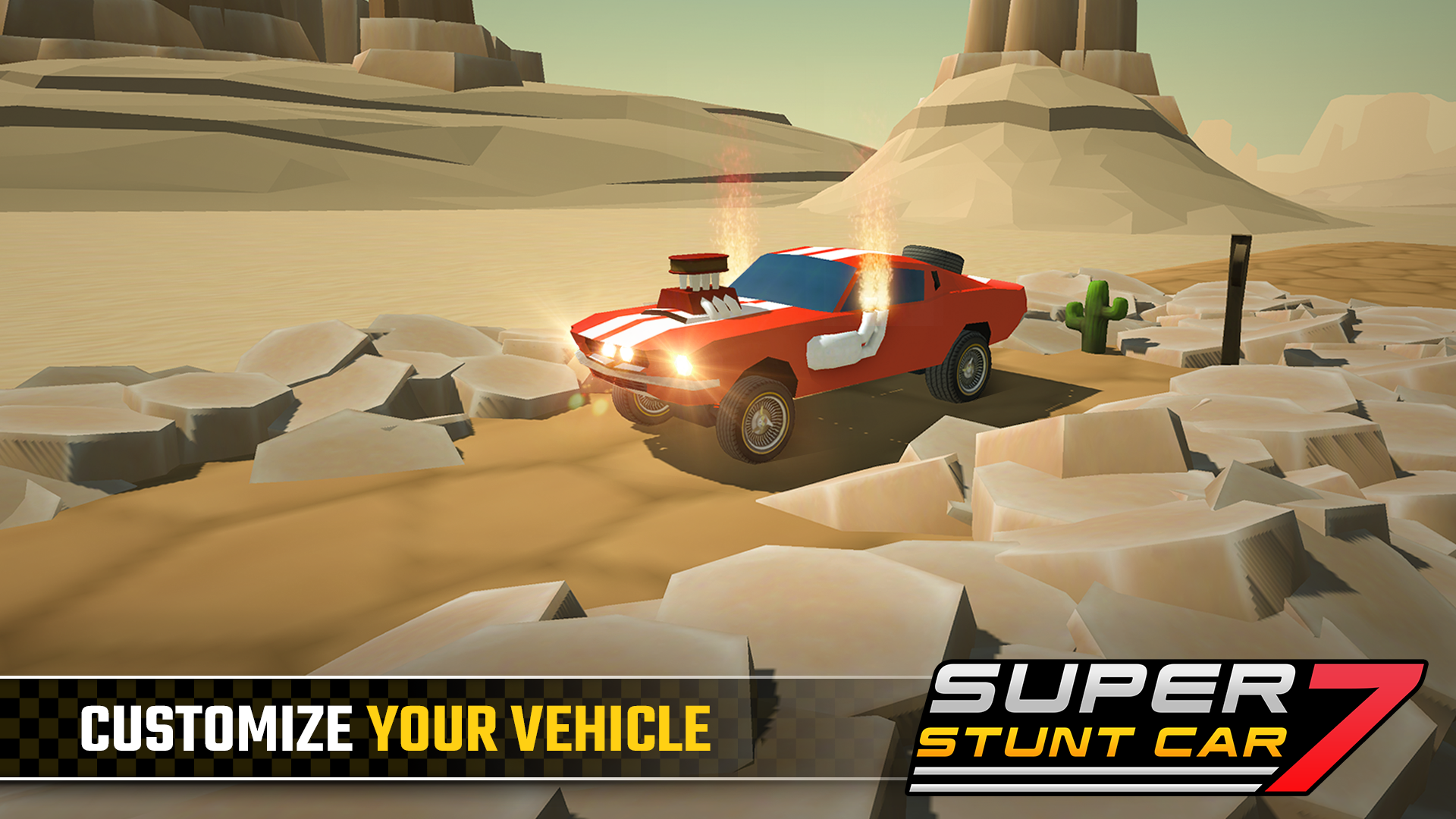 STUNT CAR CHALLENGE 3 - Jogue Grátis Online!